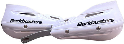 Barkbusters Metal Hand Guard – White | Universal Motorcycle Hand Protector