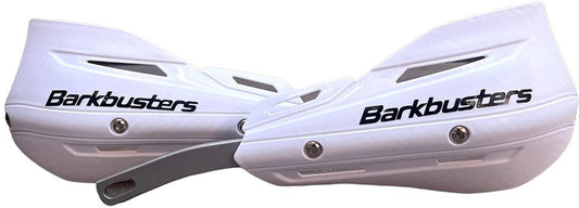 Barkbusters Metal Hand Guard – White | Universal Motorcycle Hand Protector