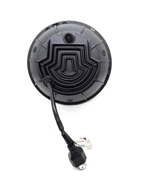 LIU HJG Minus Headlight LED 7inch 12V-80V, 110W original HJG( WITHOUT RING ) for royal enfield , mahindra thar , gypsy , harley davidson models ( 1 unit)